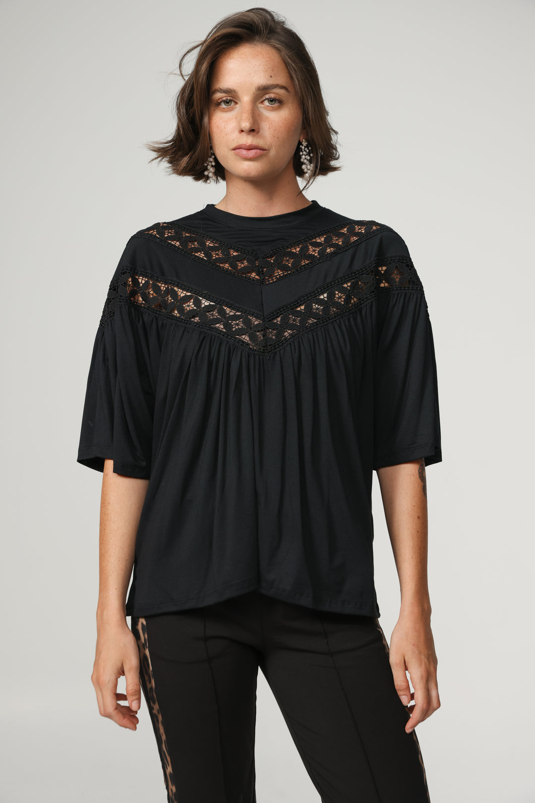 Boho Black T-Shirt