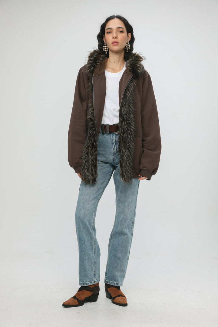 Breakroom Brown Hoodie Sweatshirt