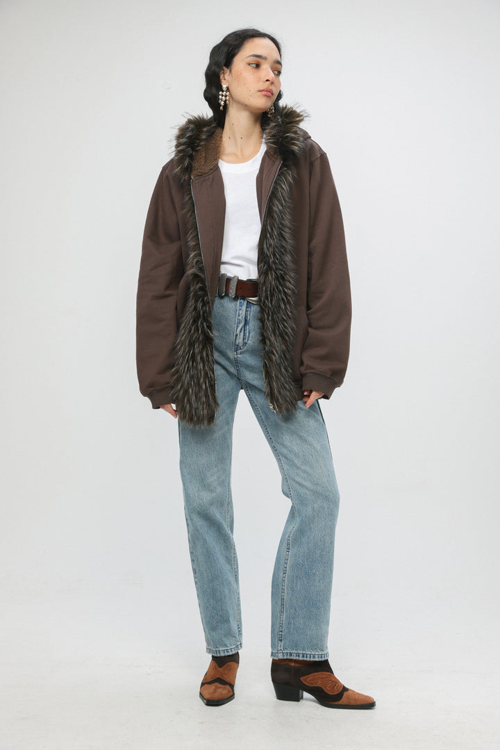 Breakroom Brown Hoodie Sweatshirt