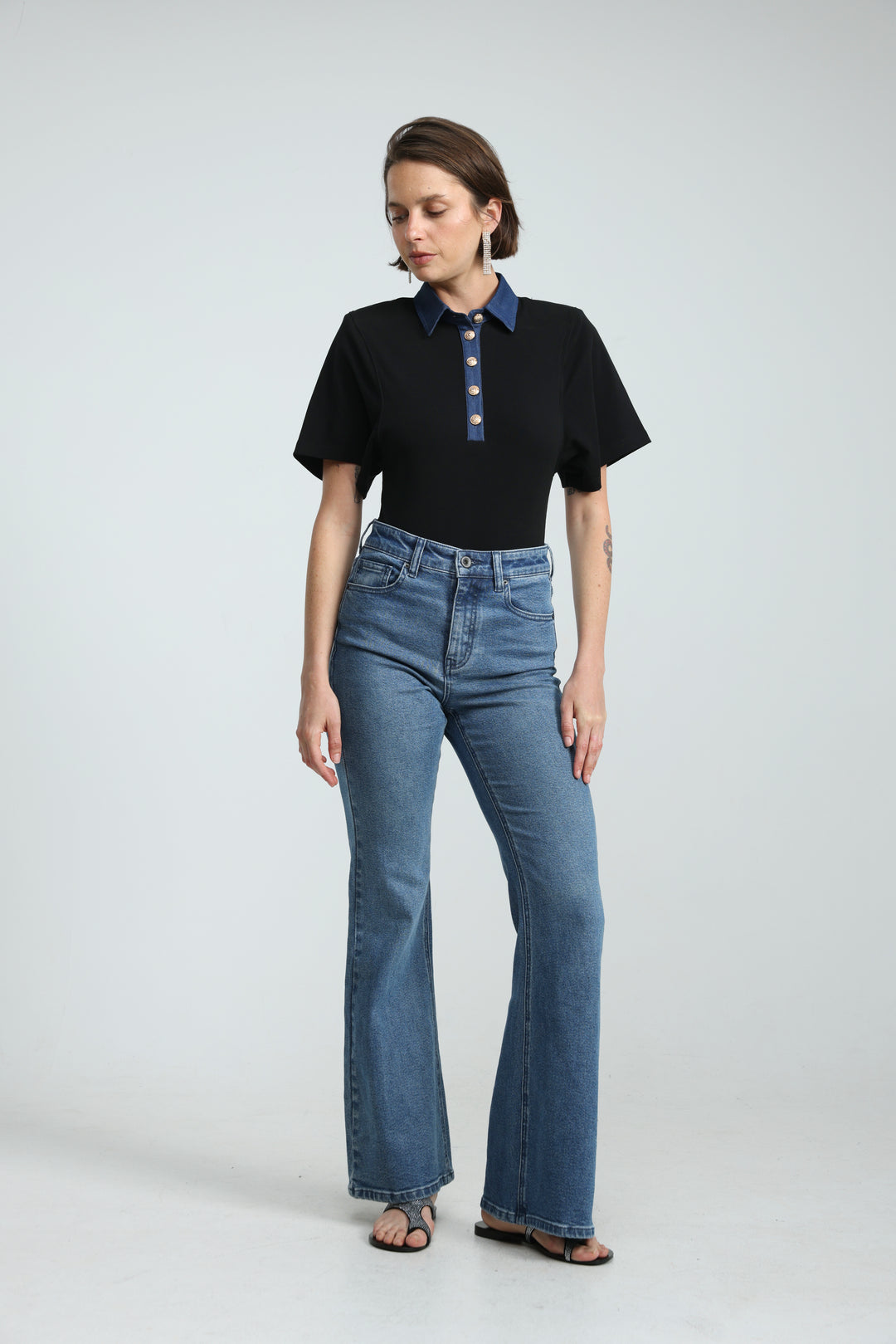Kingscross Black Bodysuit