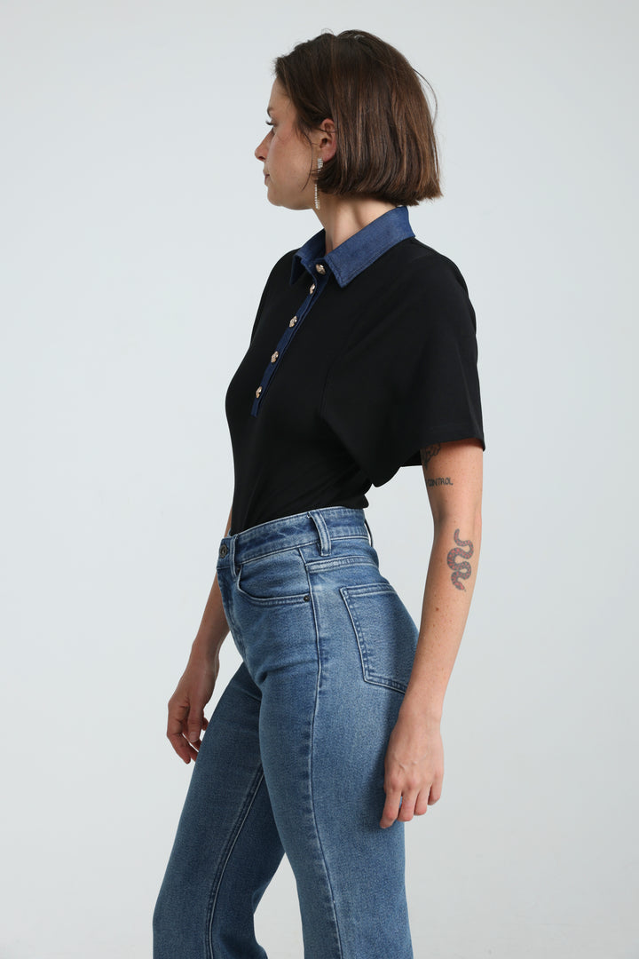 Kingscross Black Bodysuit