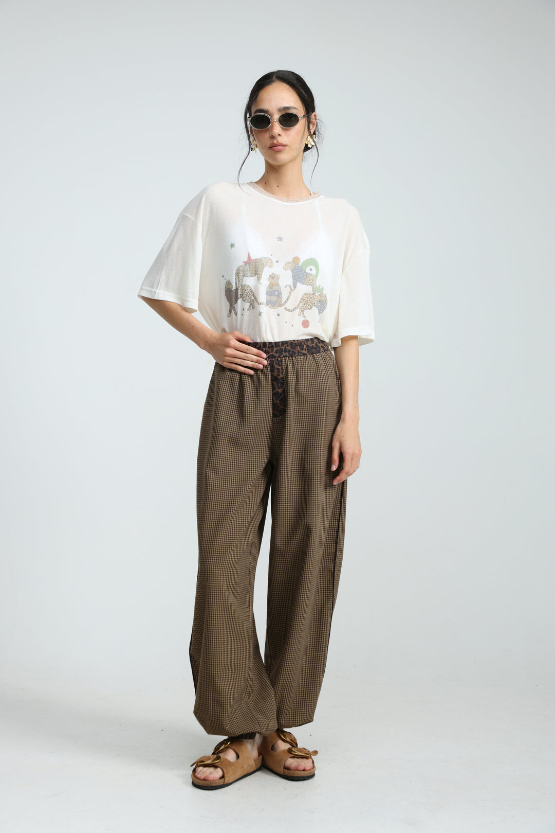Energy Plaid Bottoms