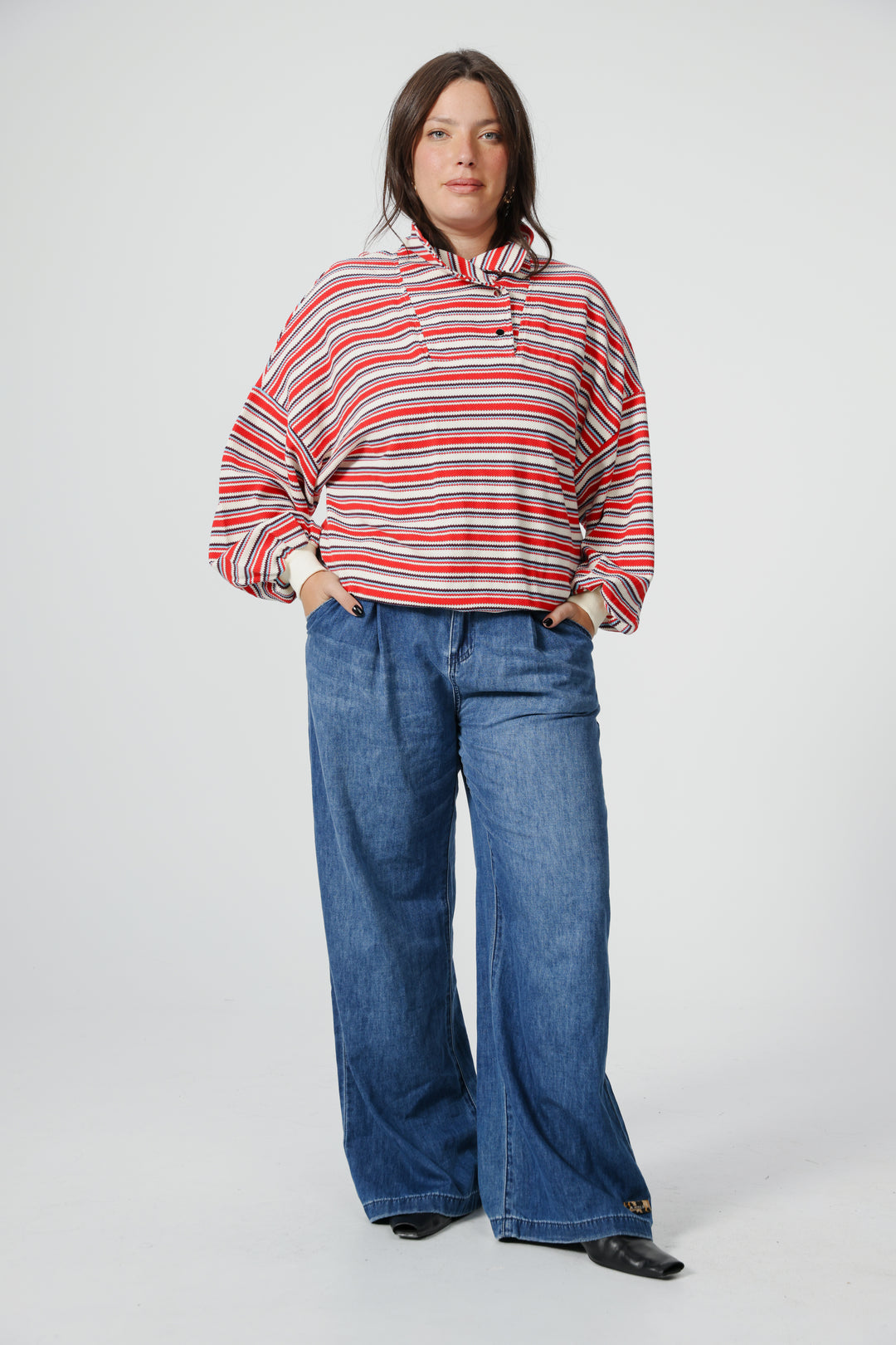 Amazed Pink Striped Polo