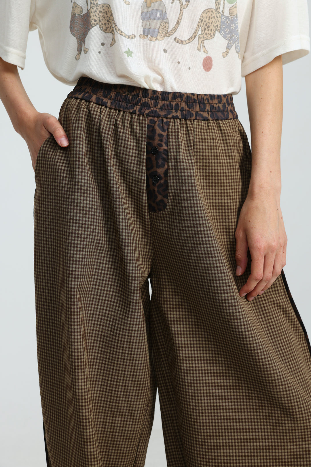 Energy Plaid Bottoms