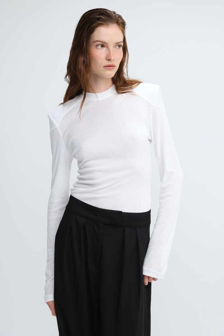 Operator White Shirt