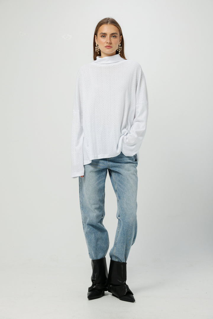 Wanted White Jumper