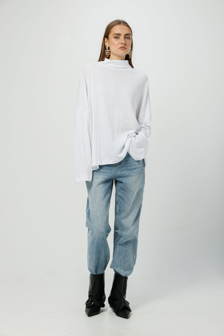 Wanted White Jumper