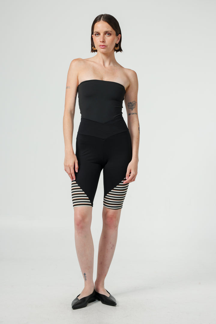 Play Black Strapless Top