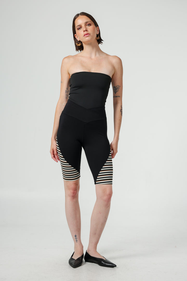 Play Black Strapless Top
