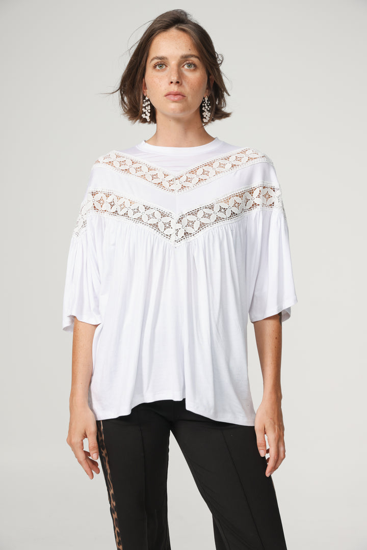 Boho Cream T-Shirt