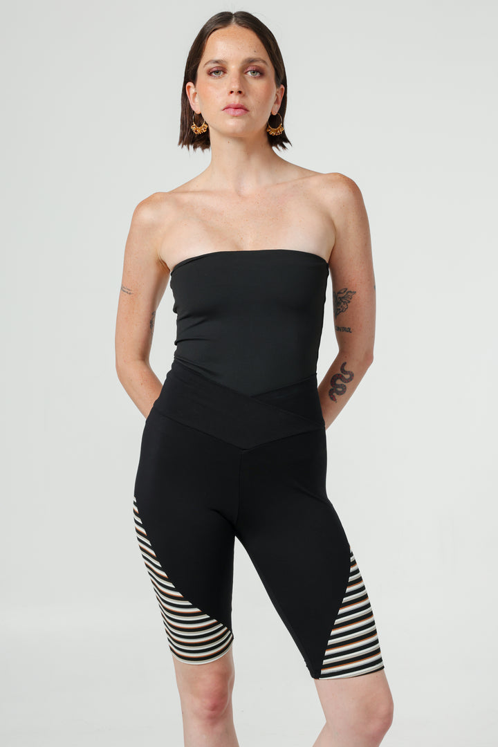 Play Black Strapless Top