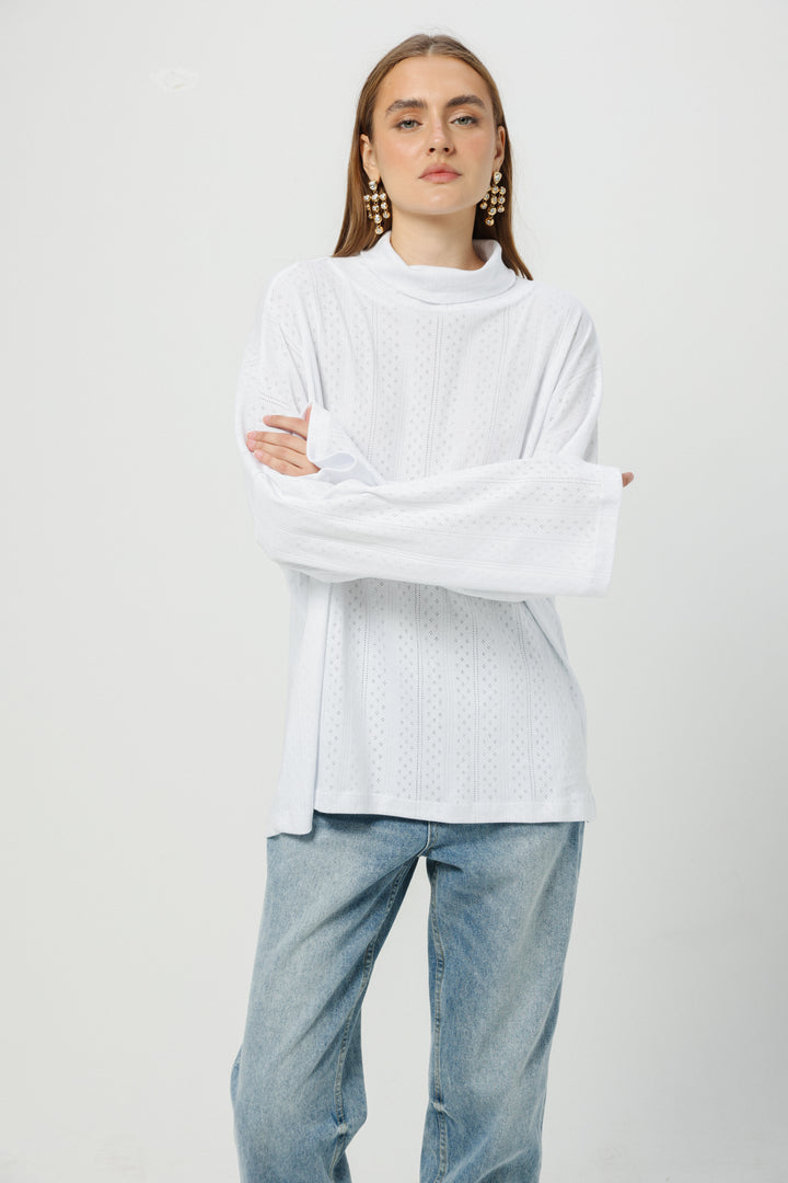 Wanted White Jumper