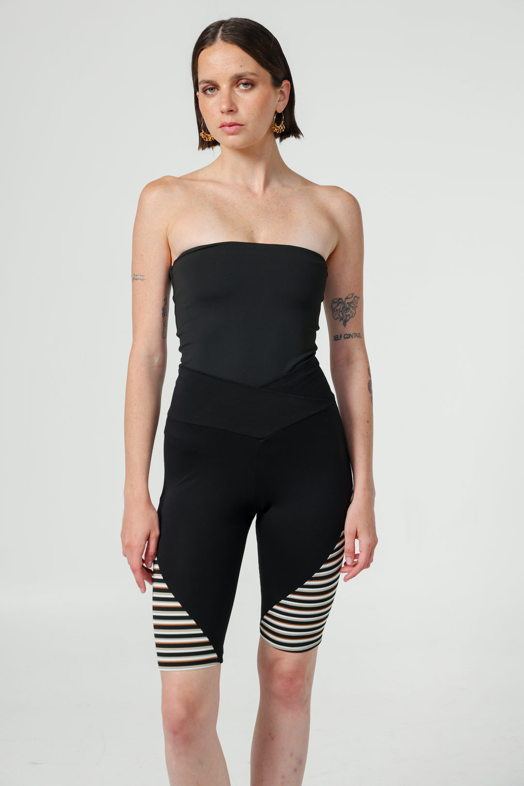 Play Black Strapless Top