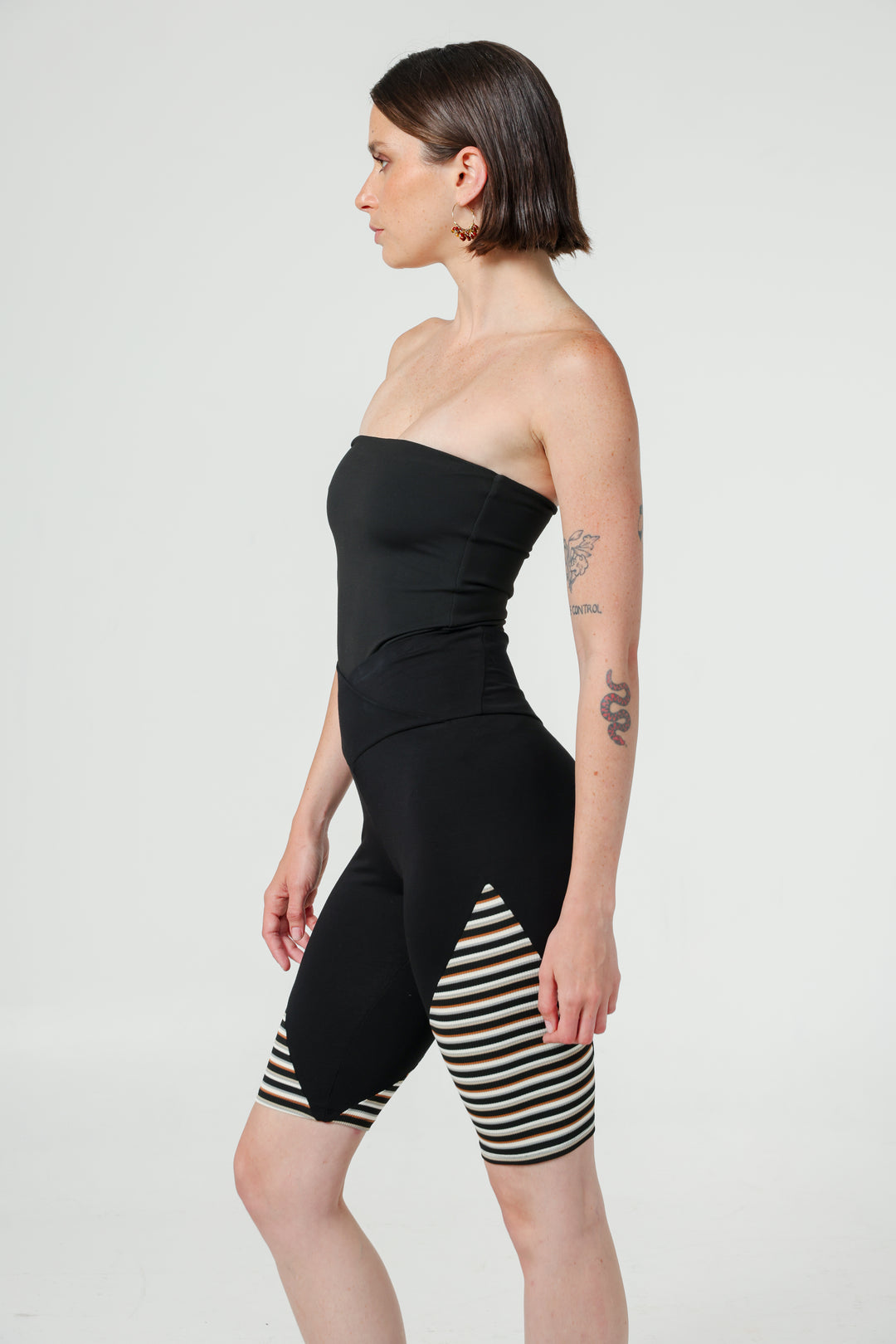 Play Black Strapless Top