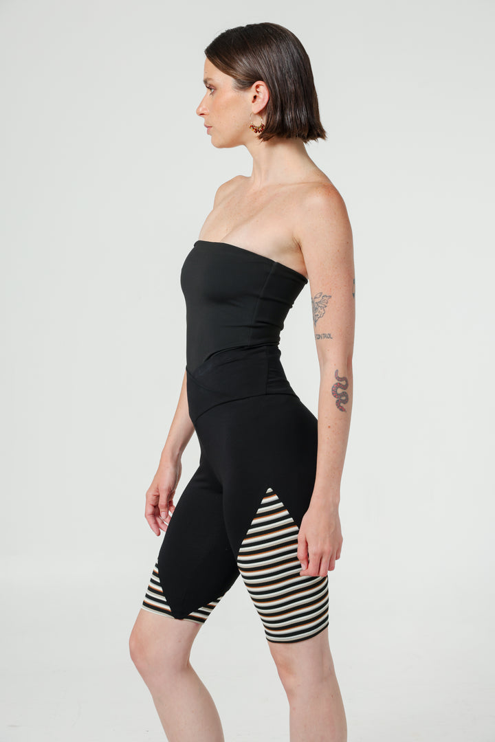 Play Black Strapless Top