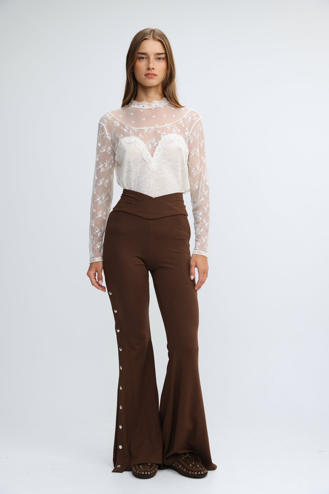 Sideline Brown Leggings