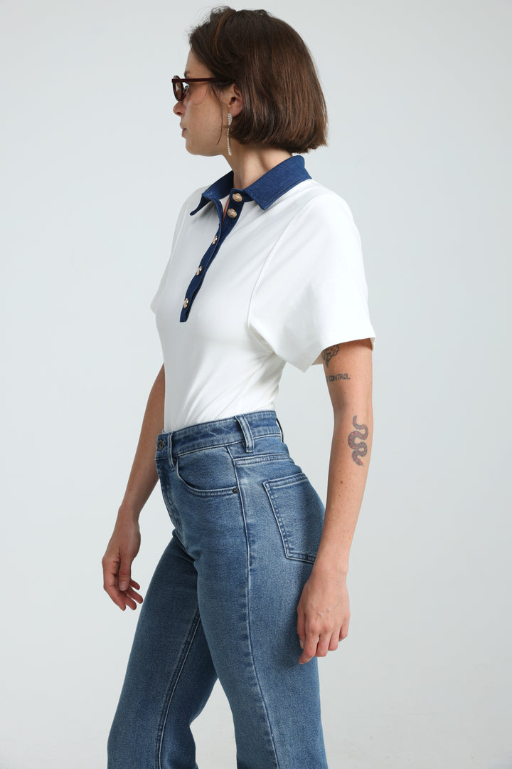 Kingscross White Bodysuit