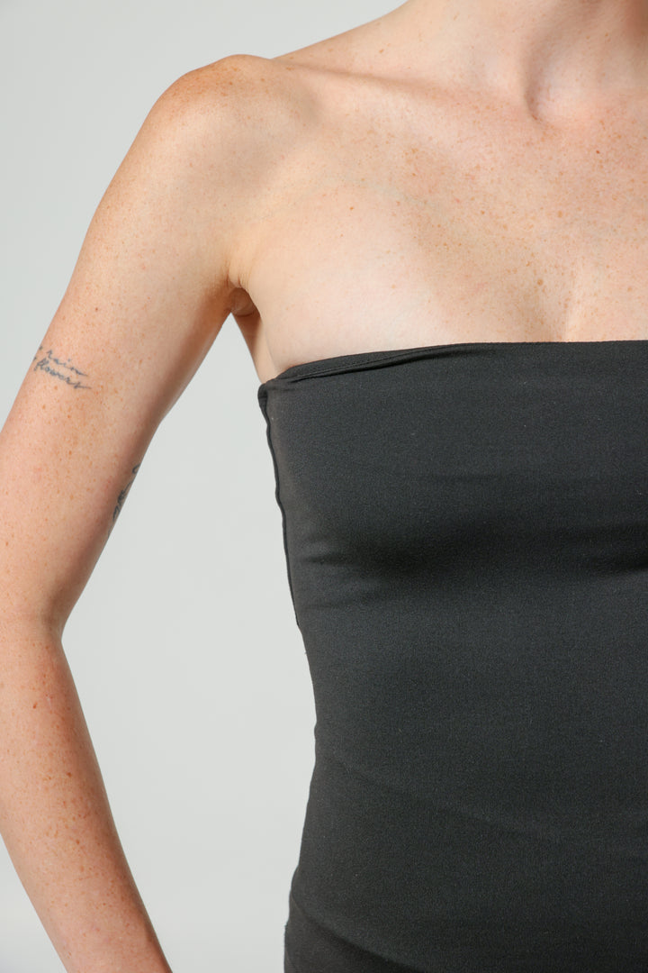 Play Black Strapless Top