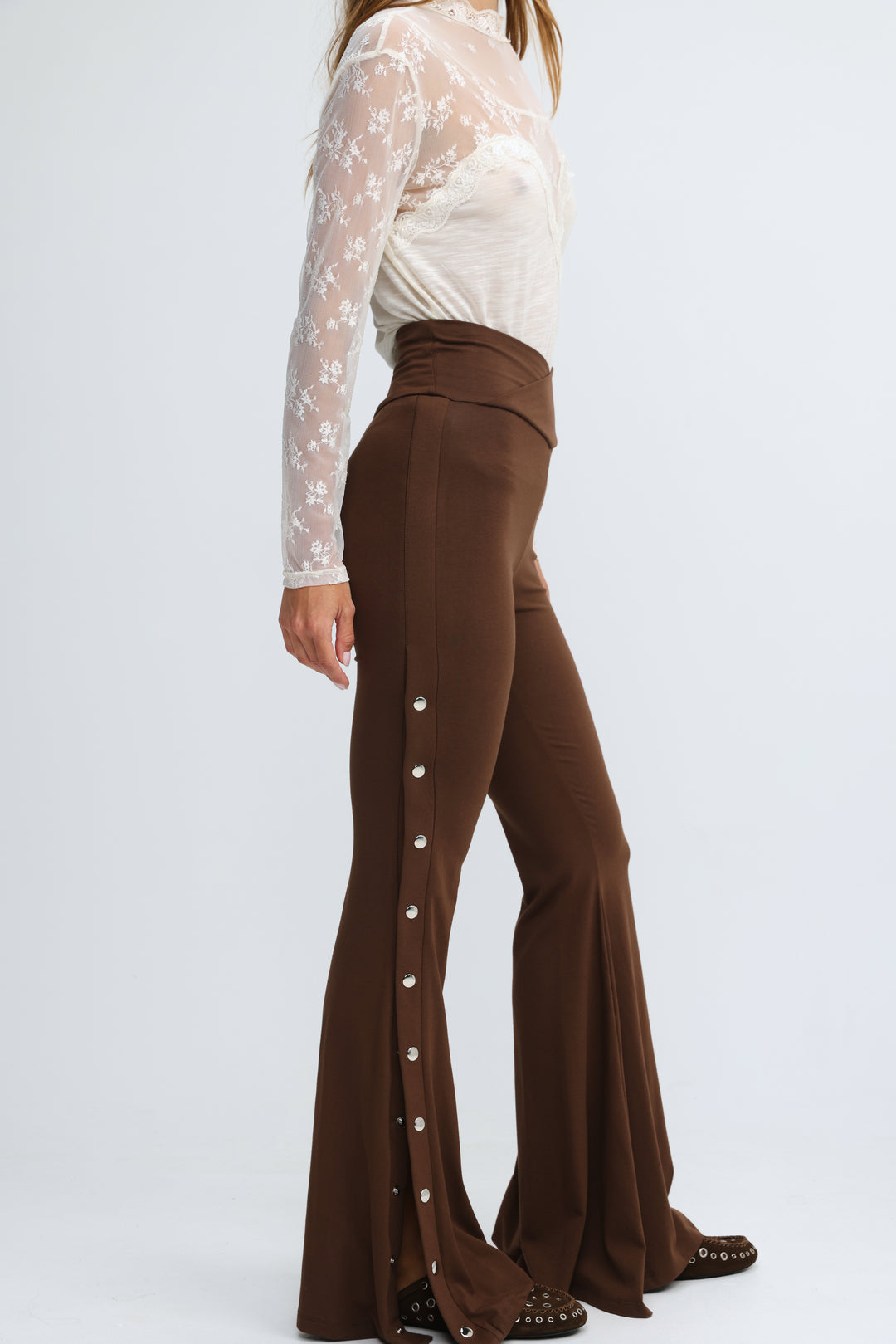 Sideline Brown Leggings