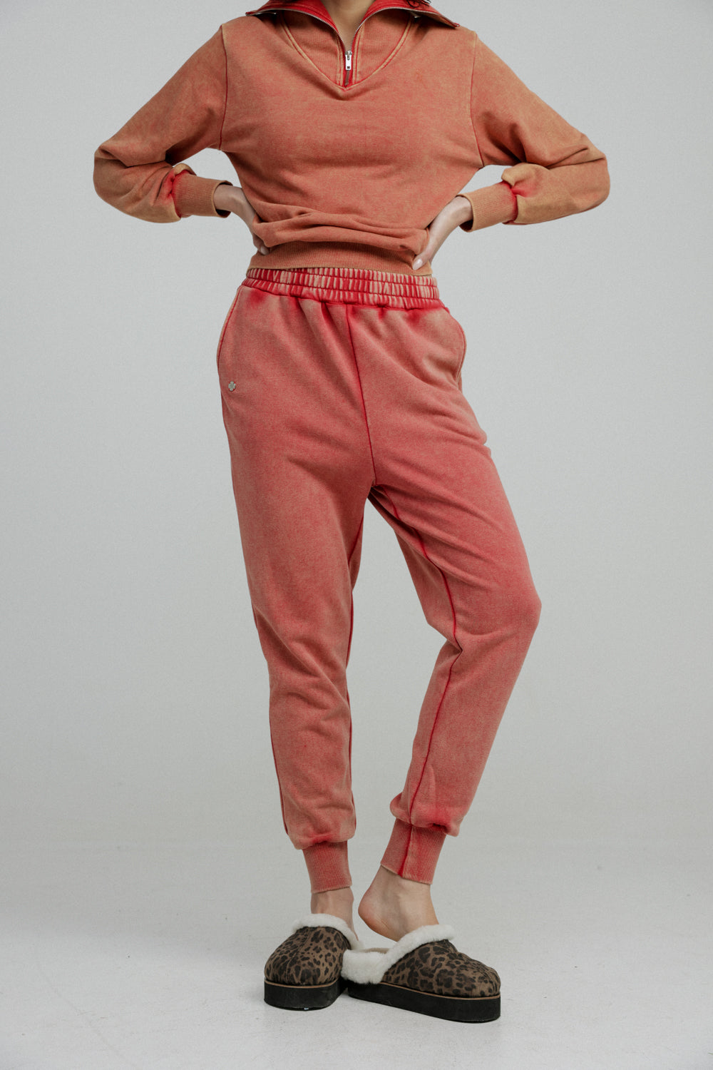 Comfort Red Joggers