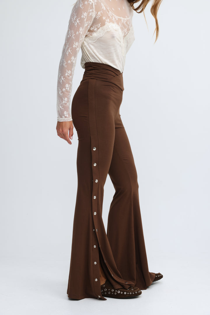 Sideline Brown Leggings