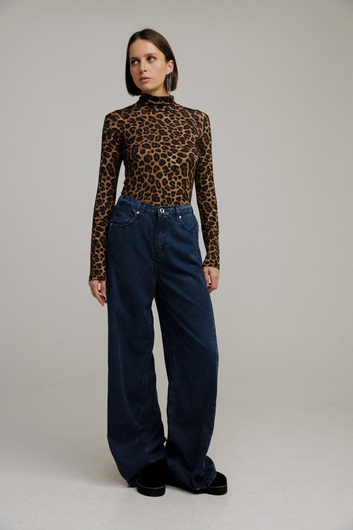 Principal Dark Leopard Top