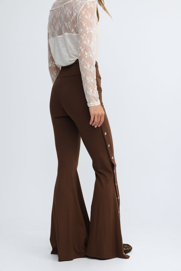 Sideline Brown Leggings