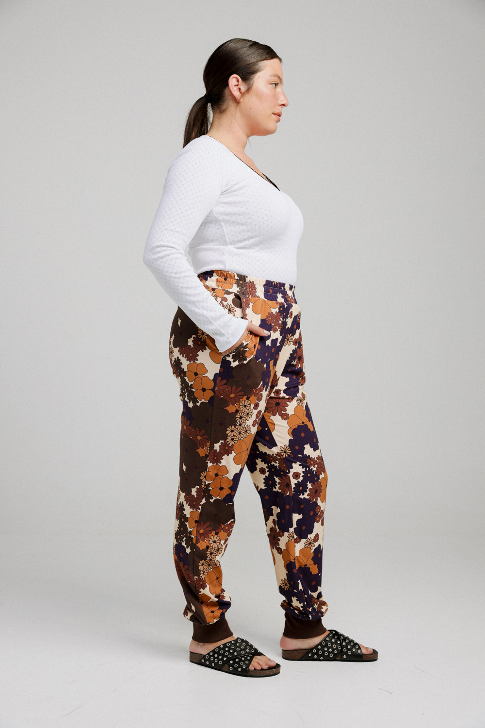 Comfort Floral Joggers