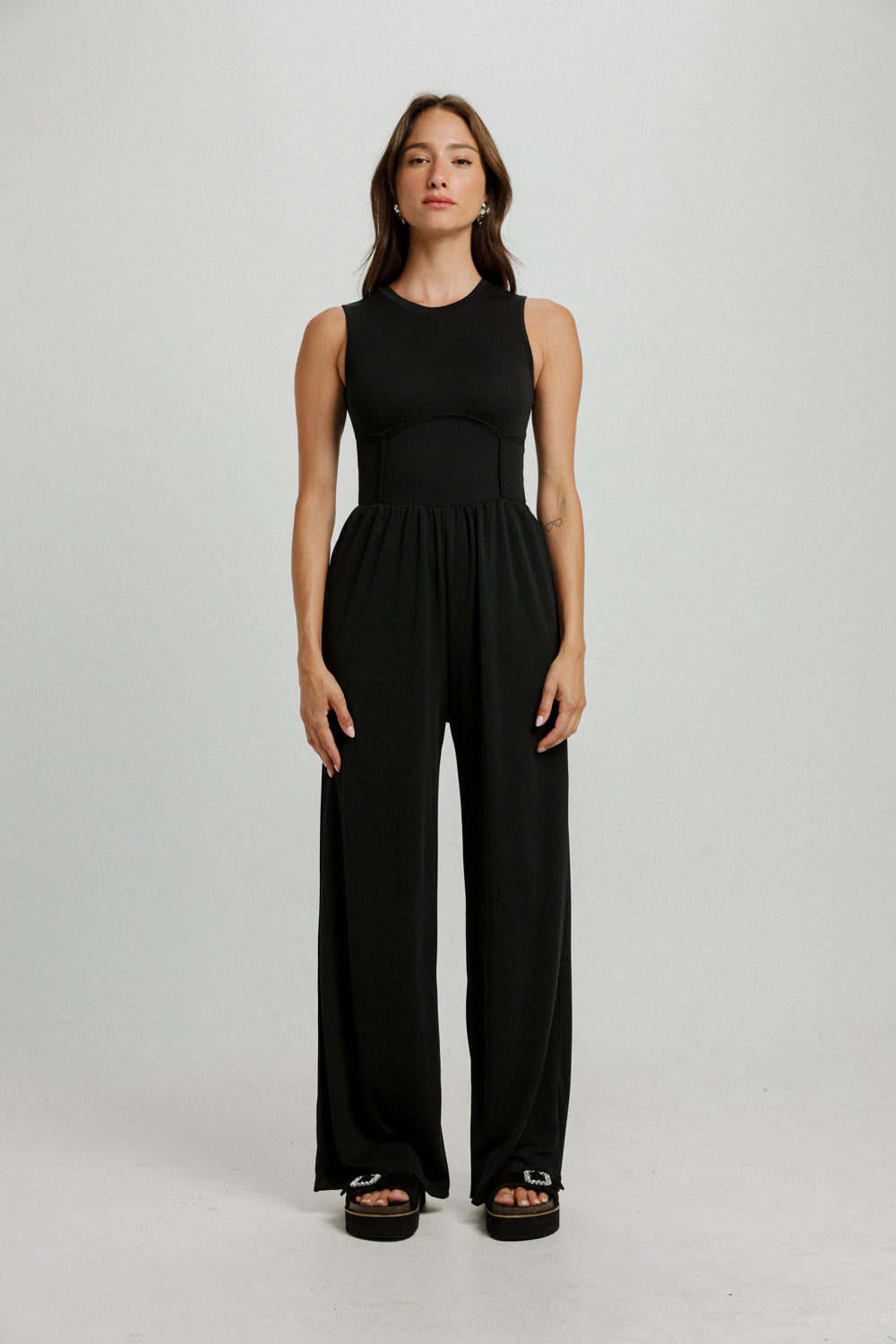 South Black Jumpsuit