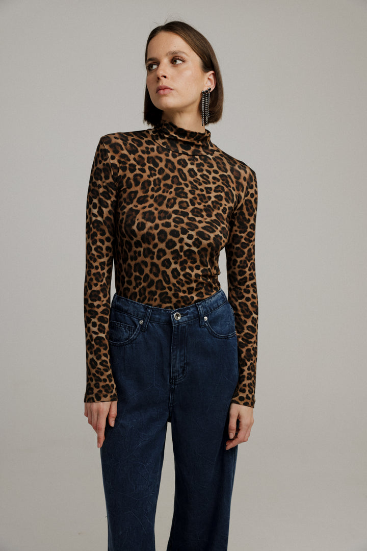 Principal Dark Leopard Top