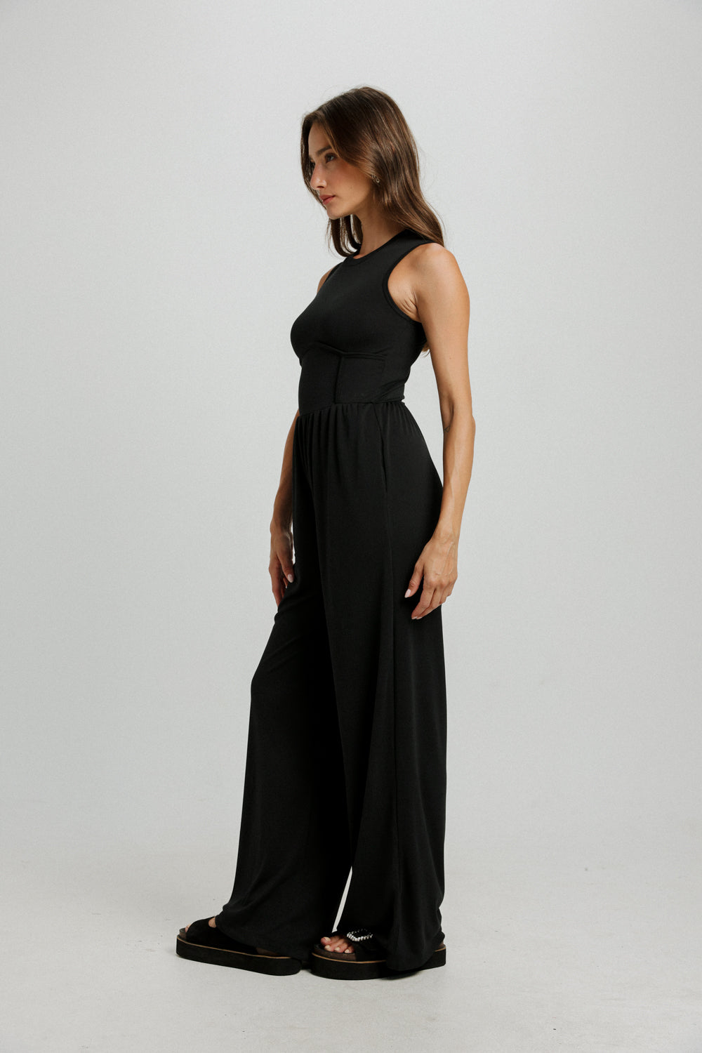 South Black Jumpsuit