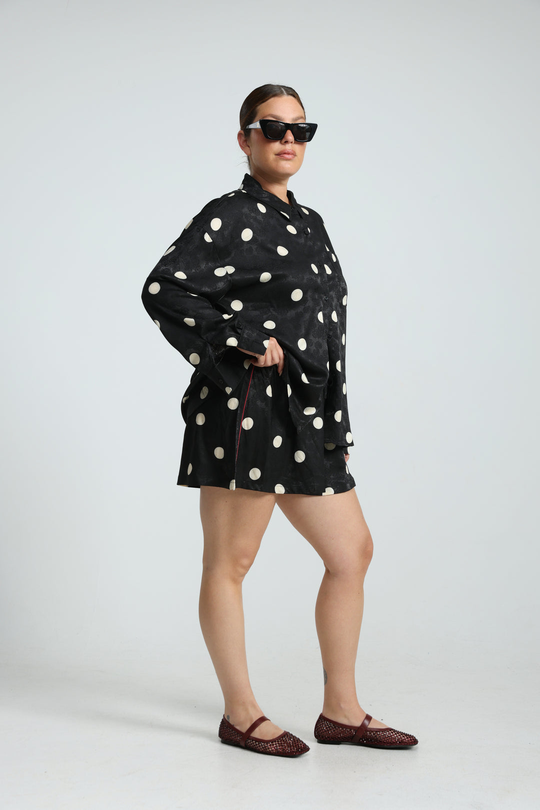 Twilight Black Dots Shirt