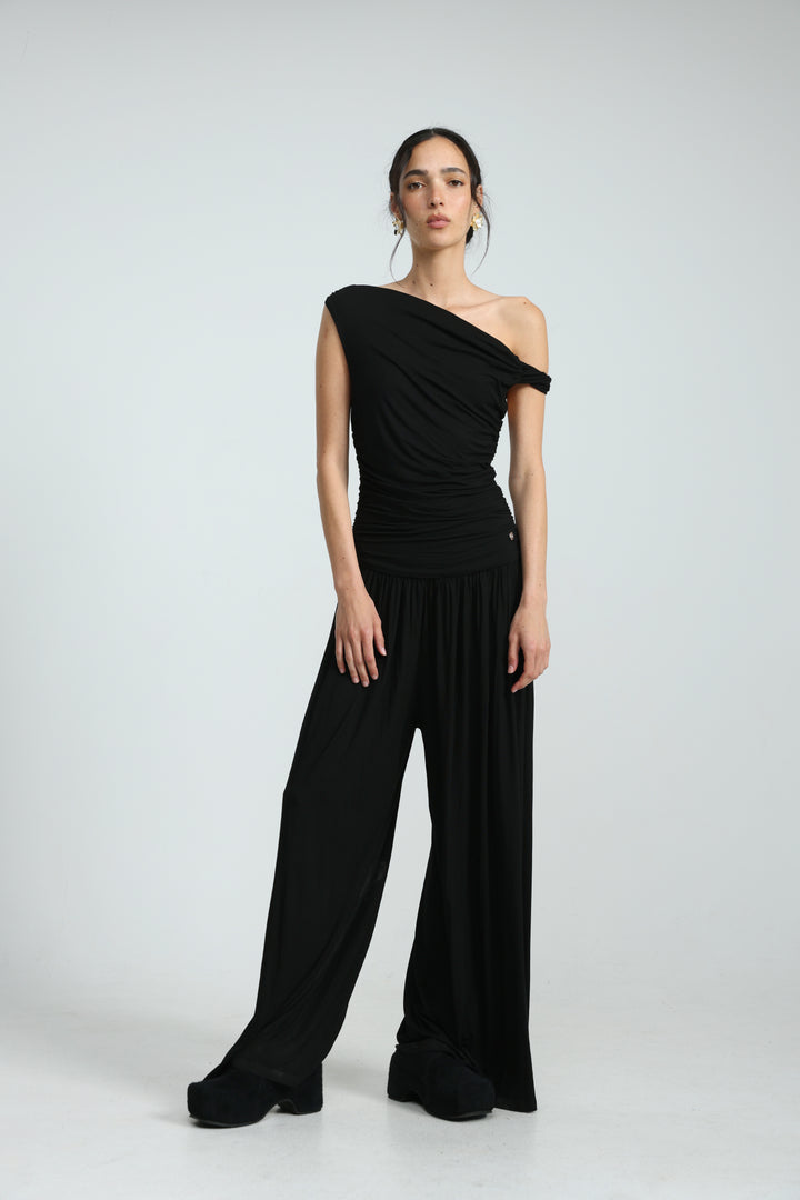 Twist Black Jumpsuit