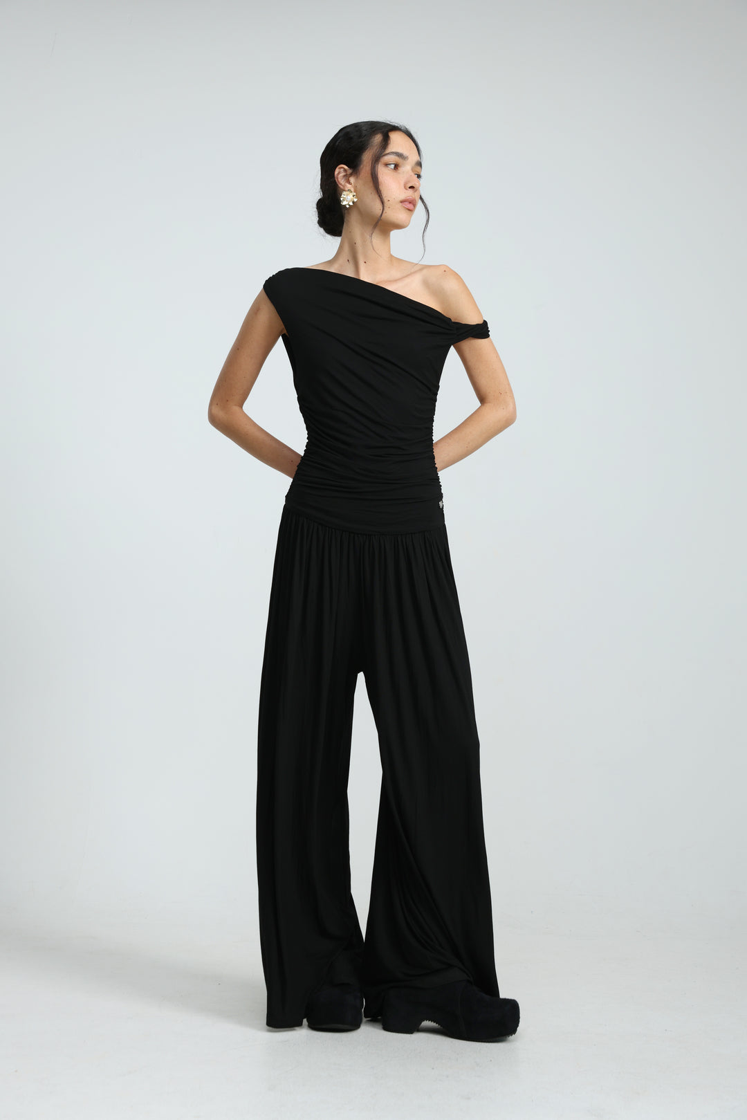 Twist Black Jumpsuit