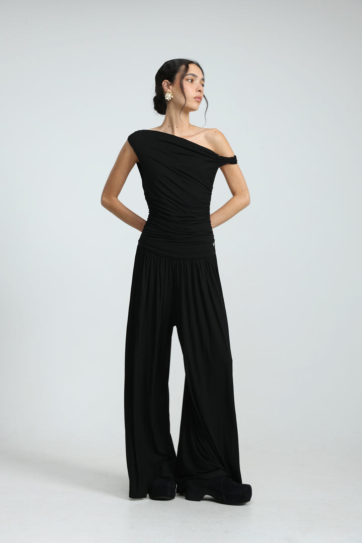 Twist Black Jumpsuit