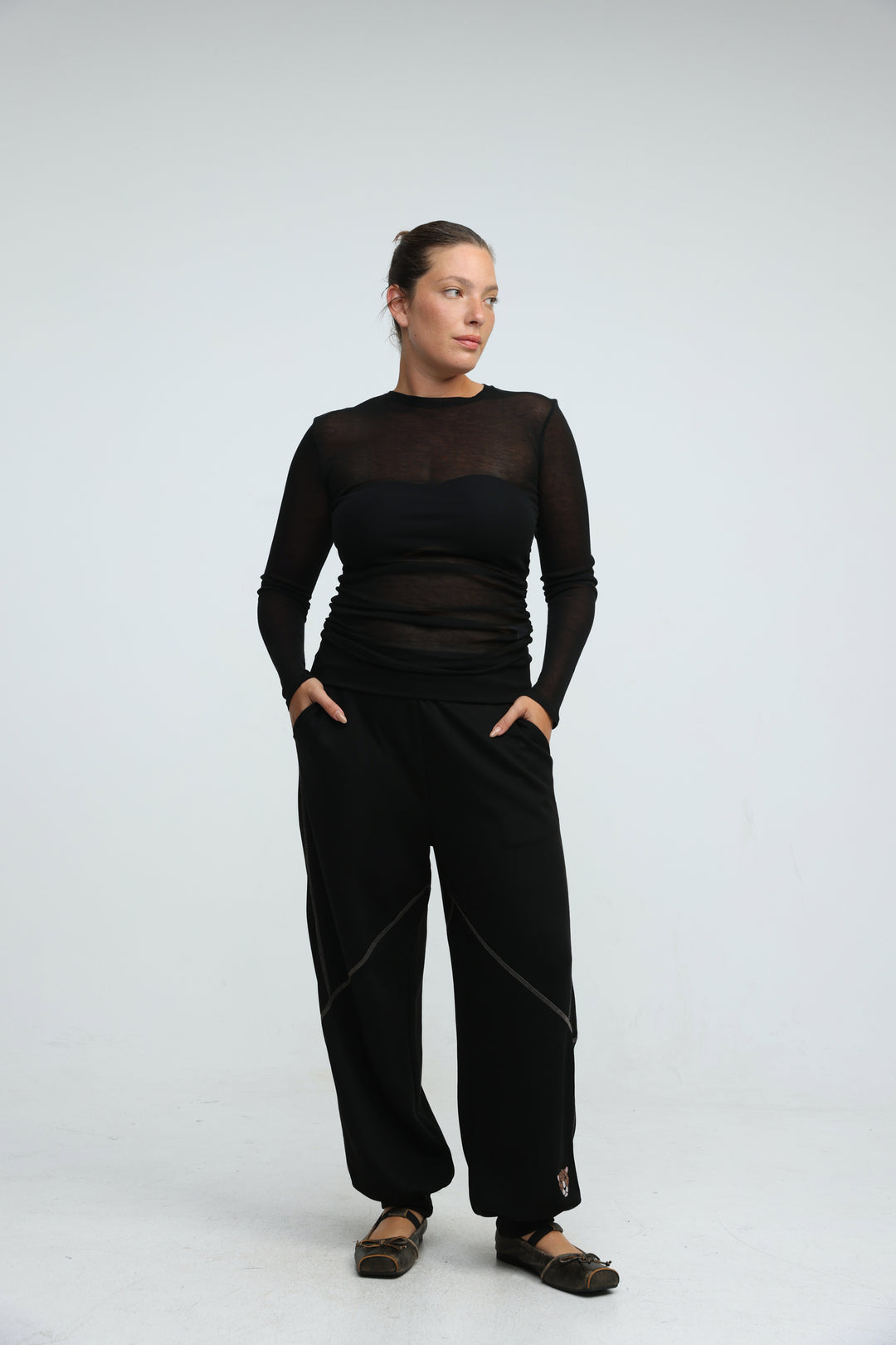 Clean61 Black Joggers