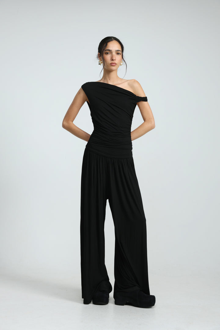 Twist Black Jumpsuit