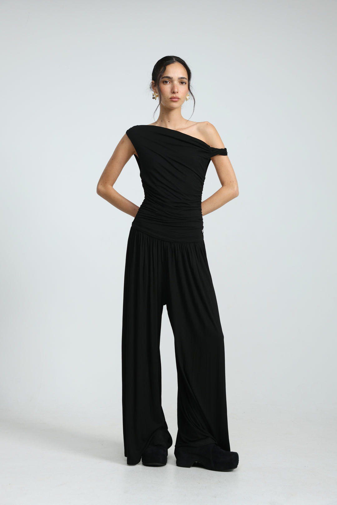 Twist Black Jumpsuit