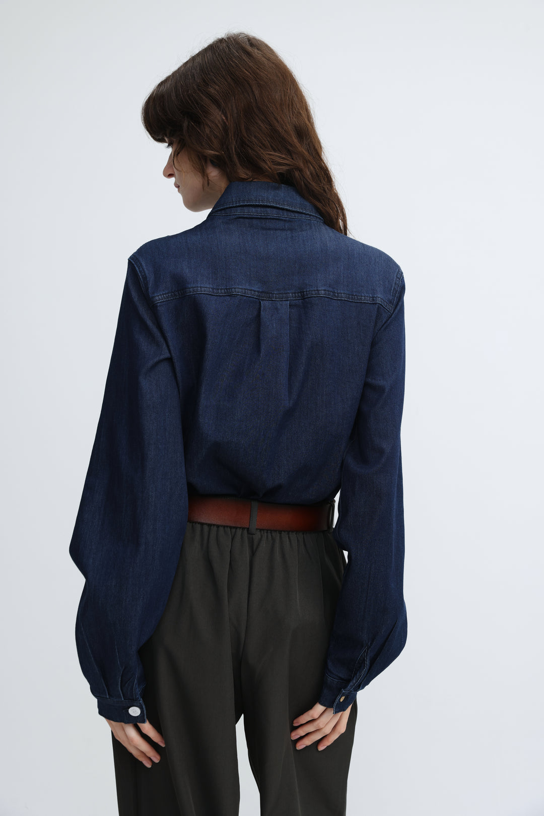 Star 776 Dark Blue Denim Shirt