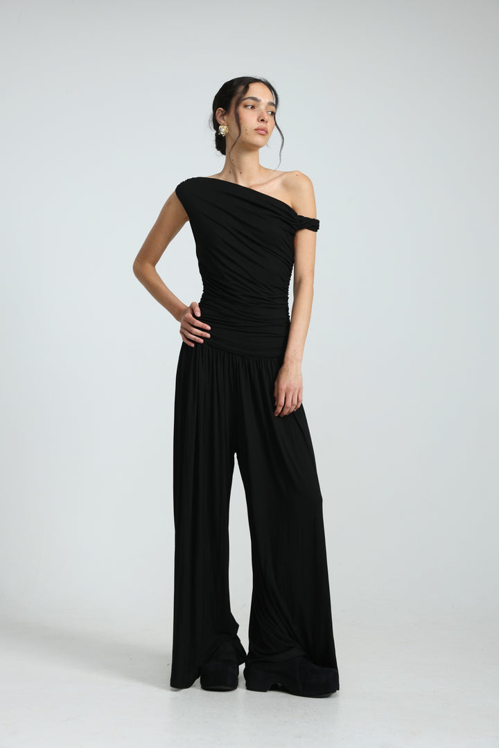 Twist Black Jumpsuit