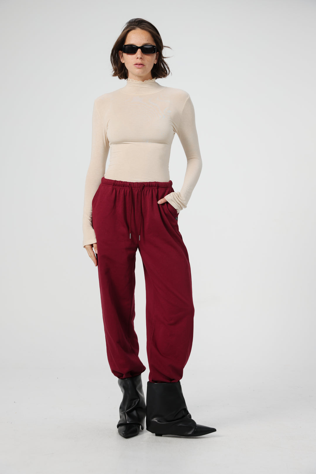 Clean12 Stone High Neck Shirt