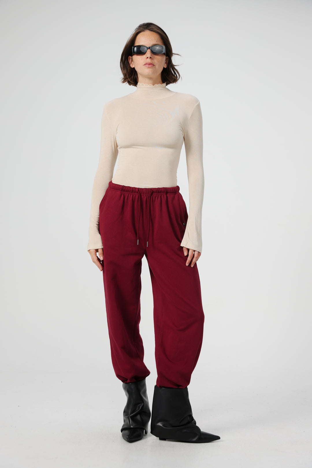 Clean12 Stone High Neck Shirt