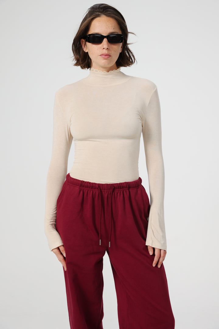Clean12 Stone High Neck Shirt
