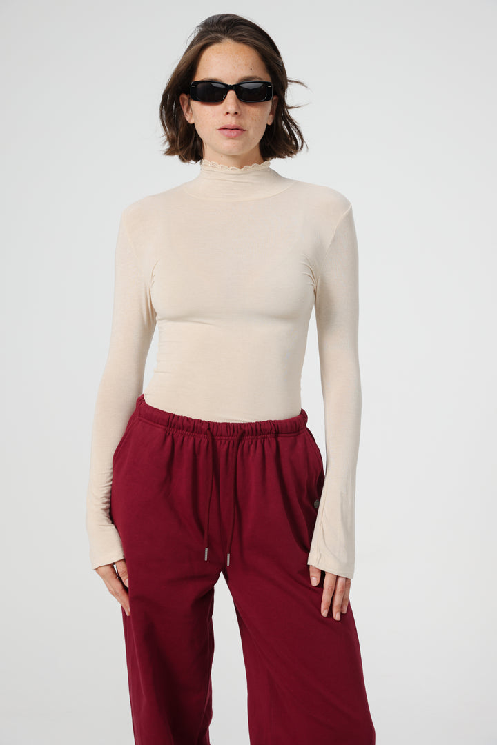 Clean12 Stone High Neck Shirt
