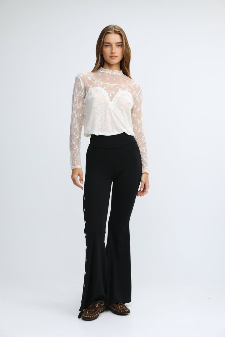 Sideline Black Leggings