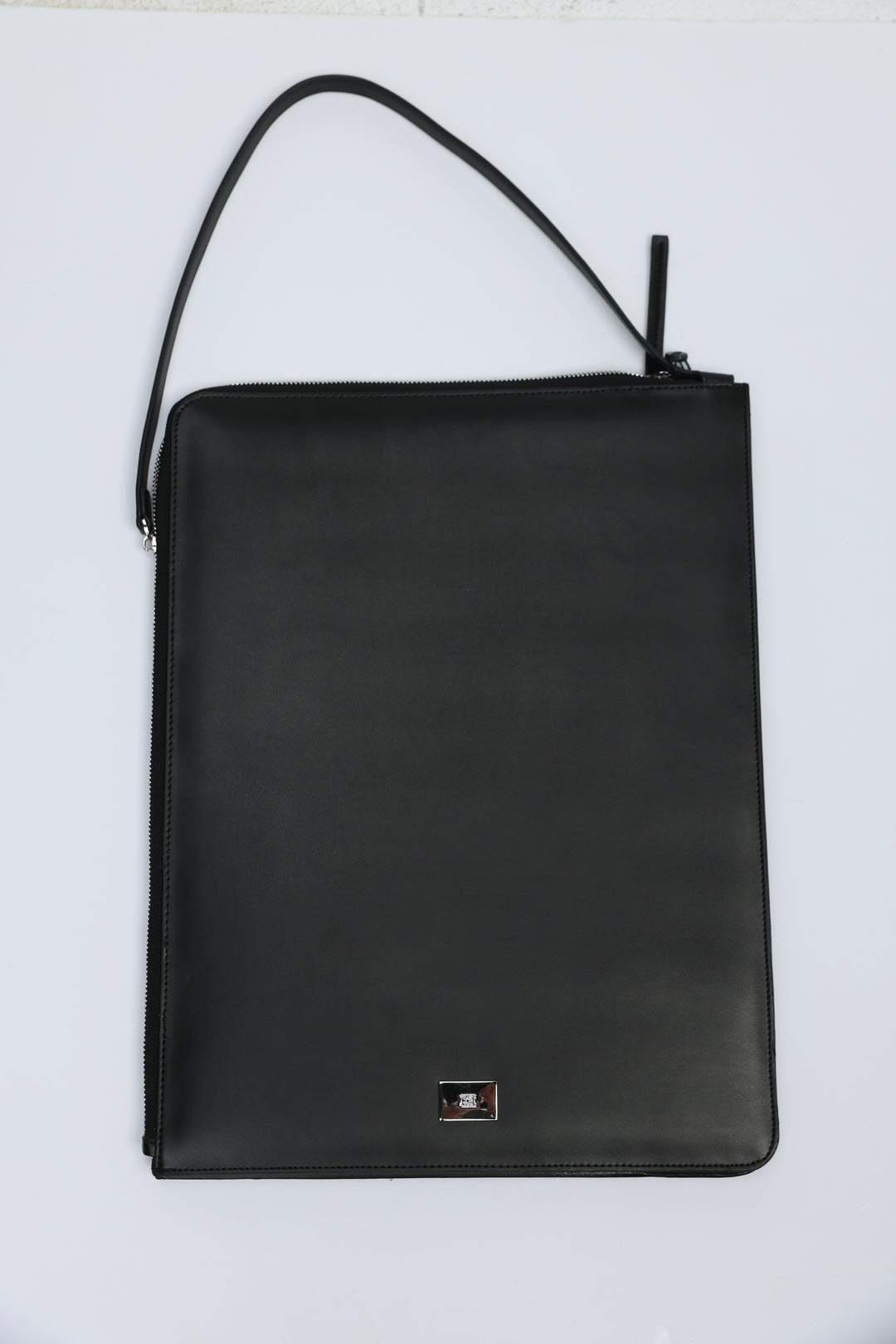 Black Leather Laptop Bag