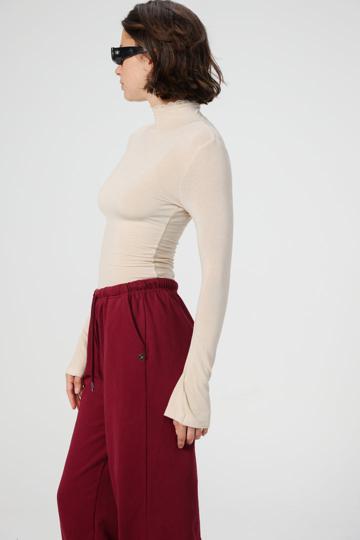 Clean12 Stone High Neck Shirt