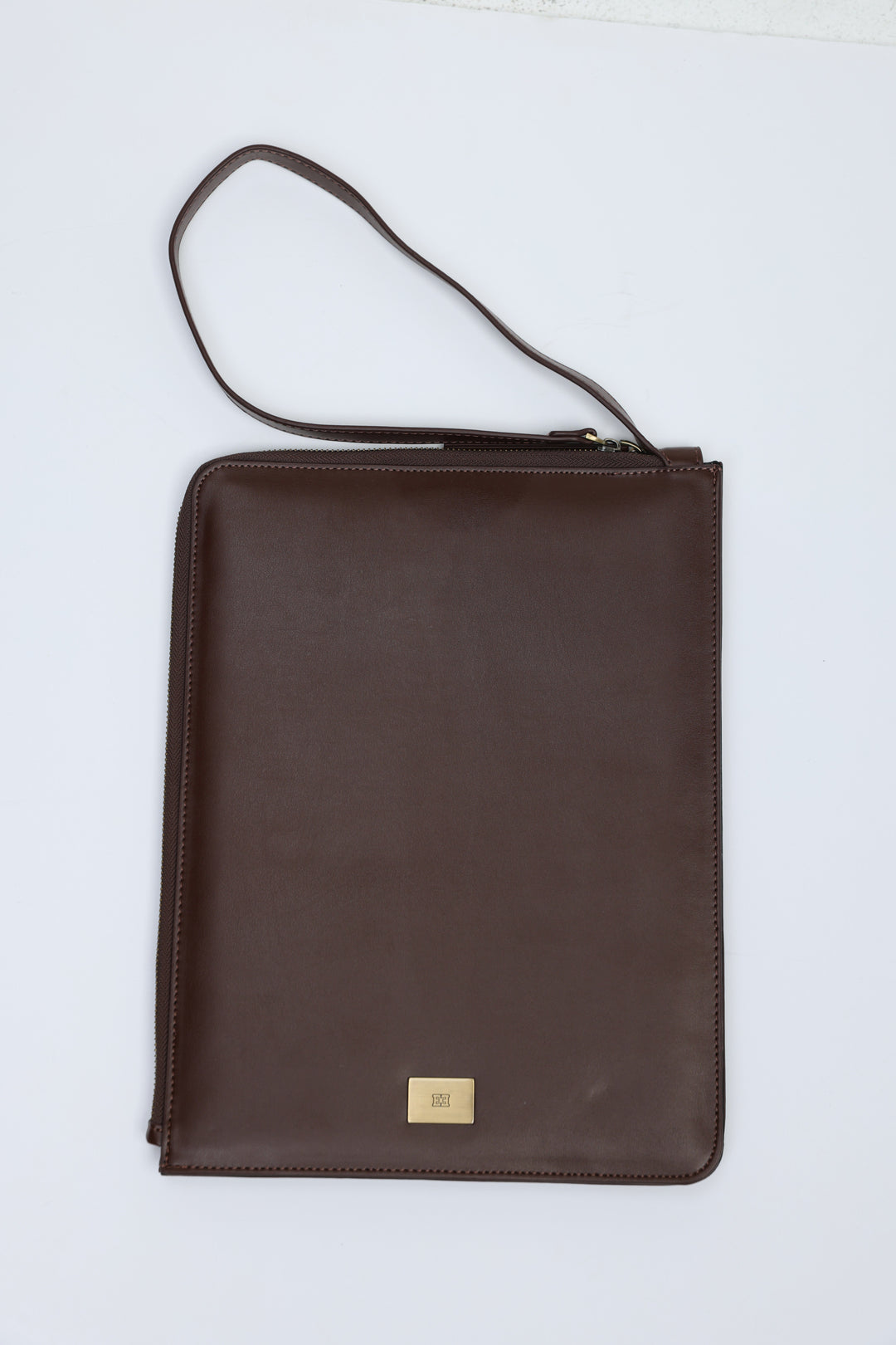 Maroon Leather Laptop Bag