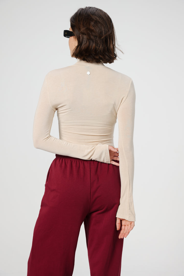 Clean12 Stone High Neck Shirt