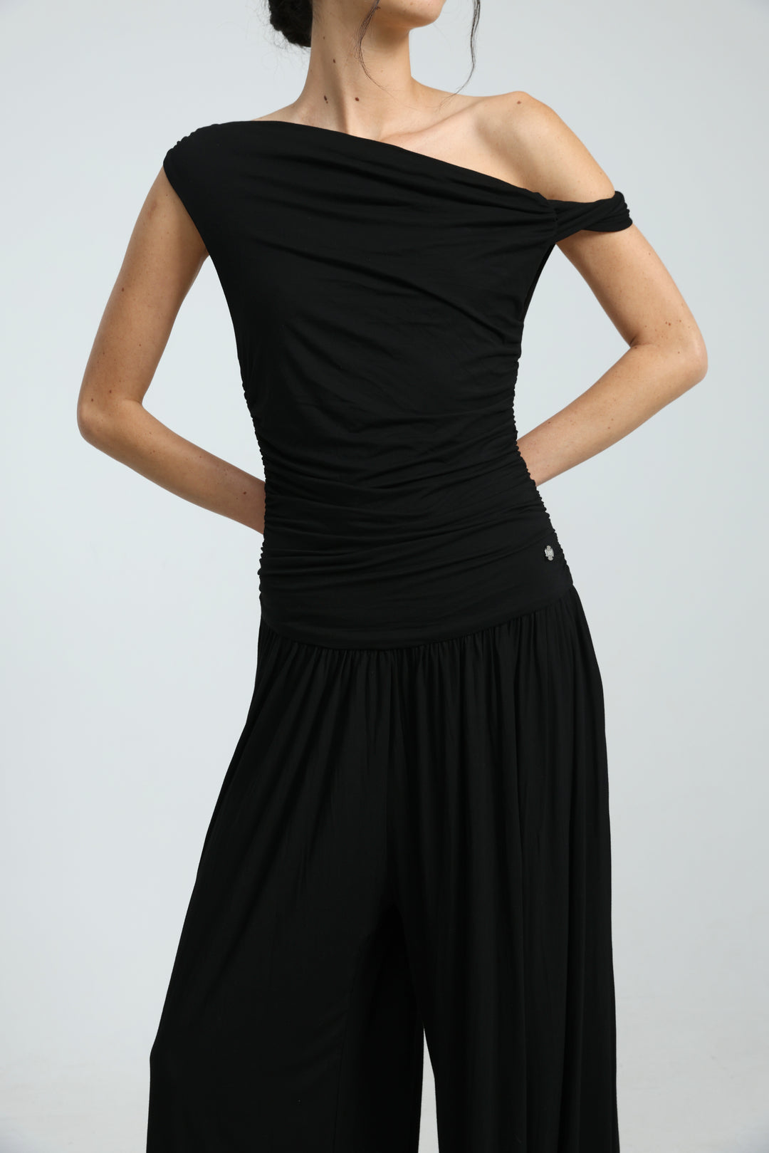 Twist Black Jumpsuit